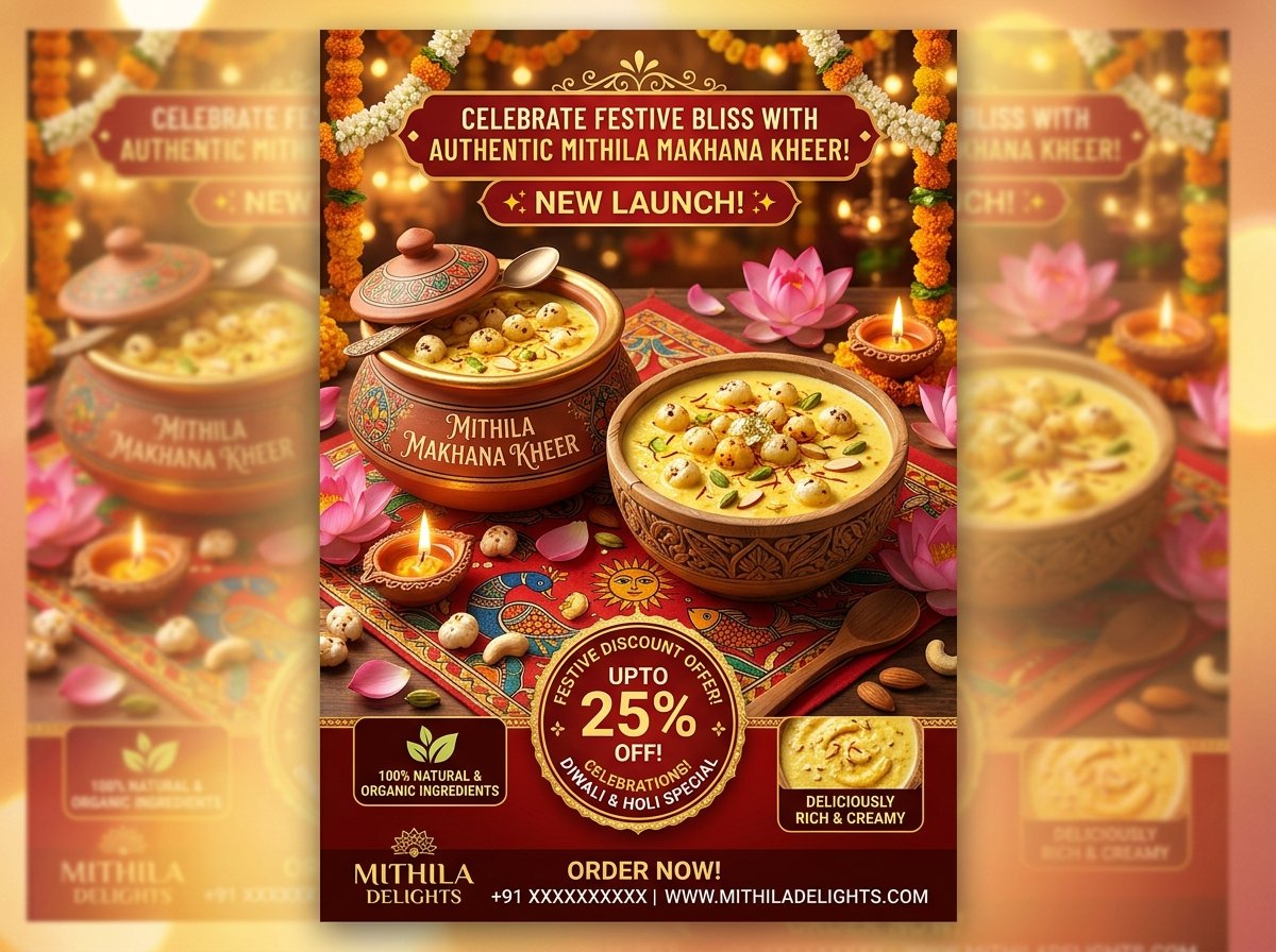 PokharBowl 3-Minute Instant Makhana Kheer New Launch Offer