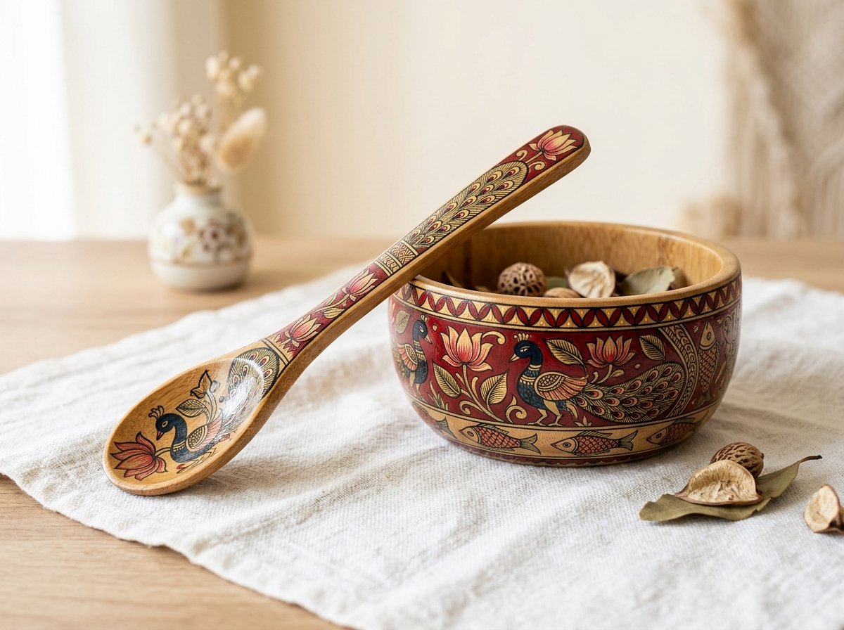 Mithila Complete Dining Set (Spoon + Bowl + Cup)